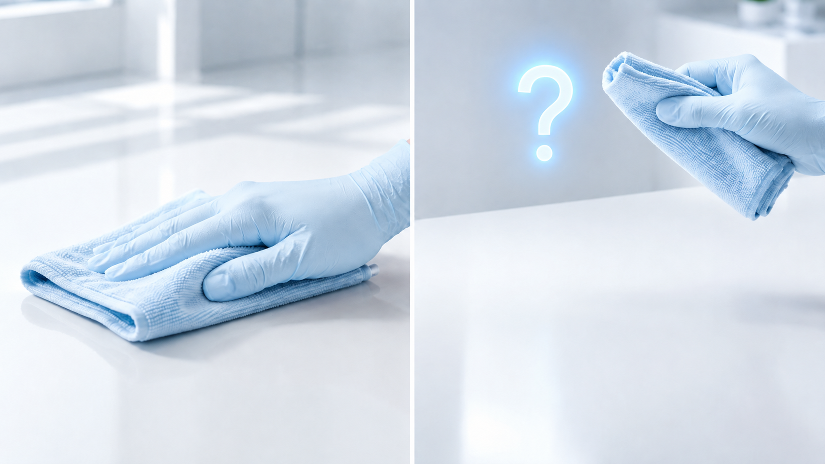 Cleaning leaves no settled dust for a dust-based mycotoxin cleaner verification test to collect